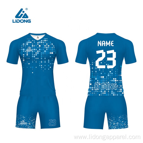 Soccer Jersey Set Men Football Uniform Custom